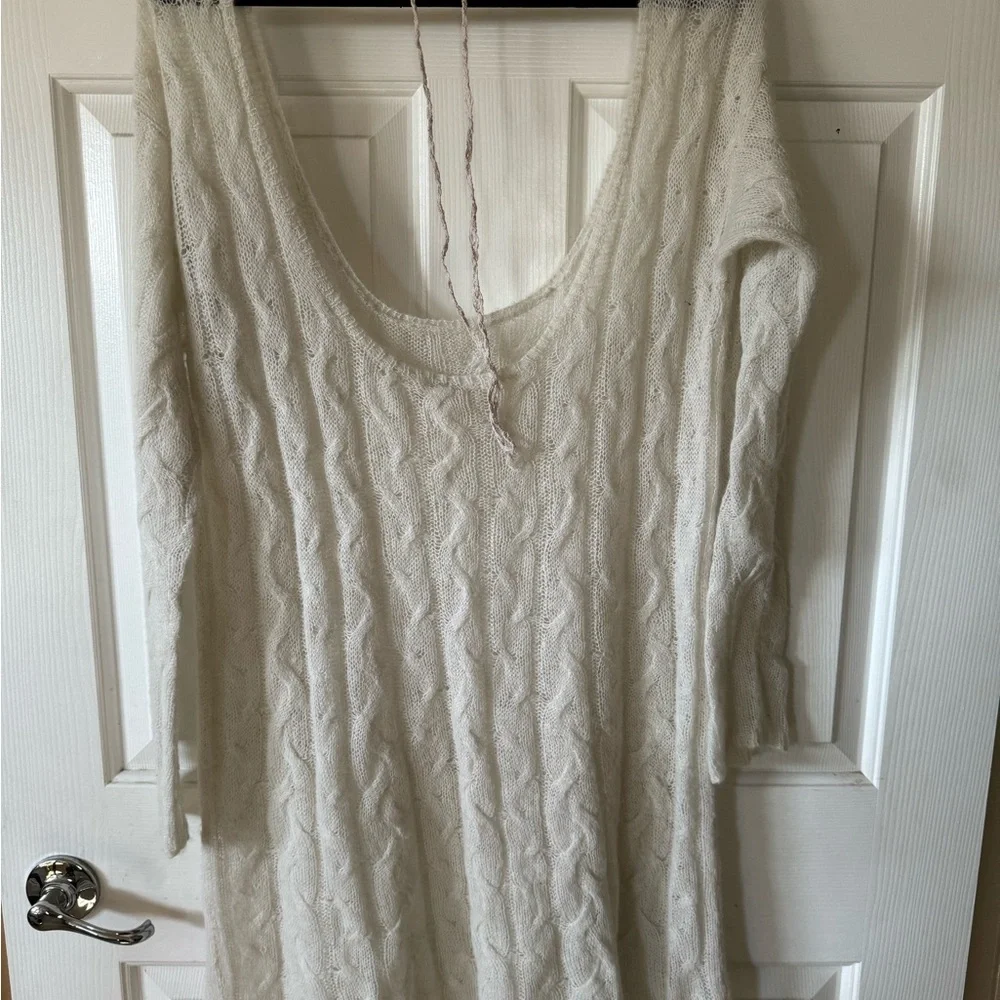 Free people knitted sweater dress tunic NWOT - Picture 2 of 3